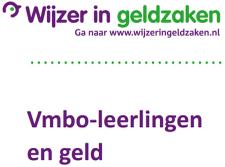 Wijzer in geldzaken - Vmbo leerlingen en geld